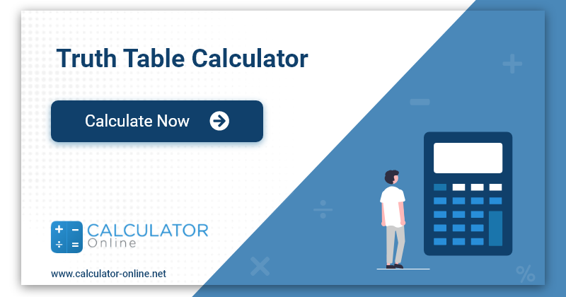 Truth Table Calculator Generator
